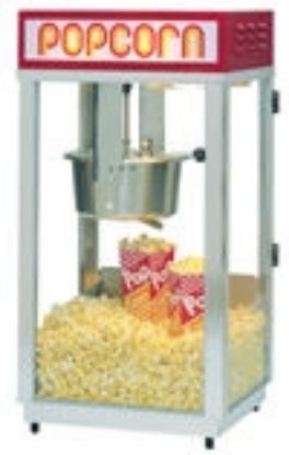 Super 88 8oz Popcorn Machine with Lighted Sign