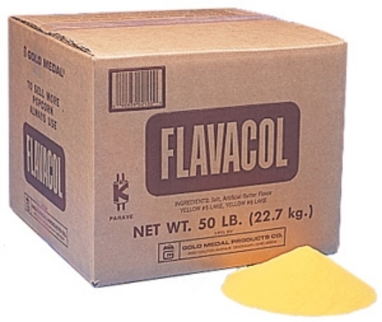 Flavacol Flavored Butter Seasoned Salt - 50 lb. 