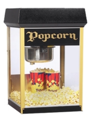 FunPop 8 oz. Popcorn Machine Black