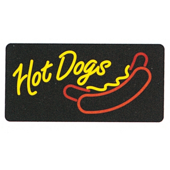 Lighted Hot Dog Sign 8984