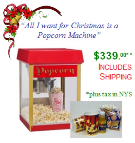 Picture of Holiday Popcorn Package Includes FREE SHIPPING