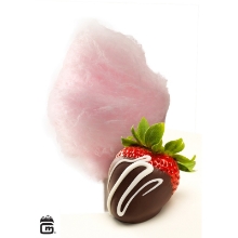 Chocolate Strawberry Flossugar 25#