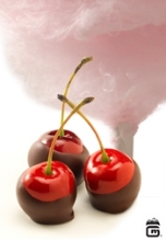 Chocolate Cherry Flossugar 25#