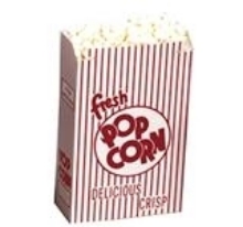 Popcorn Boxes Closed Top 8E 250/Case