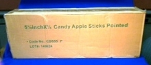 Wooden Apple Sticks 5,000/Case