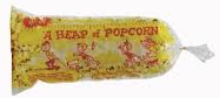 2125 100/sleeve Heap-O-Corn Bag  18 in.