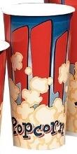 Red and Blue Popcorn Cup 24oz 40/Sleeve