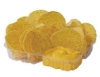 Gold Medal #5246 5 x 6 clear two-compartment nacho tray with separate 2 oz cheese well