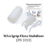 Cotton candy pan stabilizer with clips