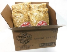 Weaver Gourmet Yellow Popcorn 12.5 lb. bag Popcorn Yellow case of 4/12.5lb bags 