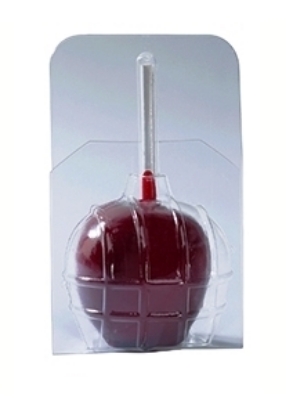 Clear Plastic Caramel Candy Apple Bubble