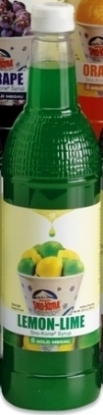 Lemon-Lime Sno-Treats syrup Gold Medal 1426