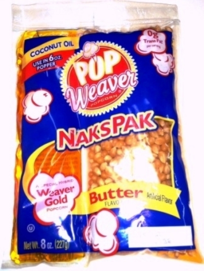 Naks Pak Complete Popcorn Kits
