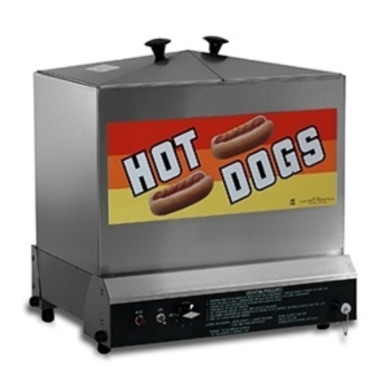 8012 Gold Medal Super Steamin Hot Dog Steamer