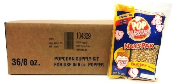 Naks Pak Kits For 6oz Popper