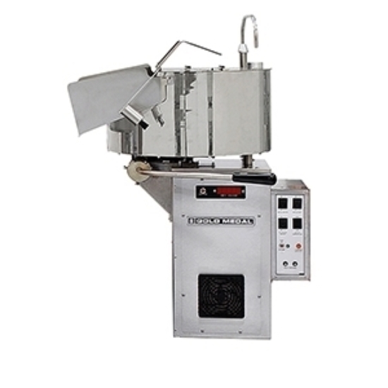 Gold Medal 36 oz Cornado popcorn machine 2149-00-110 with left-hand dump for commercial concessions
