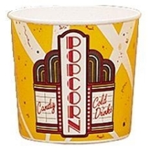 Popcorn Bucket Tub 85 oz Gold Medal