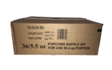 Gold Medal 2834 Fun Pop CASE 36- 5.5 OZ