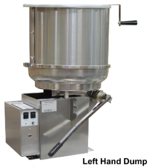 Caramel Corn Cooker Mixer Left Handed Mark V 2174EL