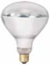 WINCO EHL-BW HEAT LAMP BULB clear