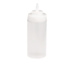 WideMouth Squeeze Bottles CLEAR, NATURAL