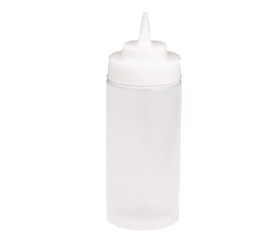 WideMouth Squeeze Bottles CLEAR, NATURAL