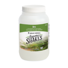 Signature Shakes® Savory Popcorn Flavors Creamy Dill Savory 4 lb. Gold Medal 2378