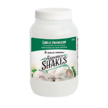 Signature Shakes® Savory Popcorn Flavors Garlic Parmesan Savory 4 lb. Gold Medal 2369