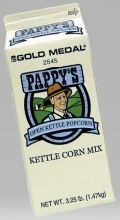 Pappy's Kettle Corn Mix 2545 CARTON