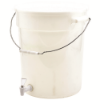 Commercial white self-service drink dispenser