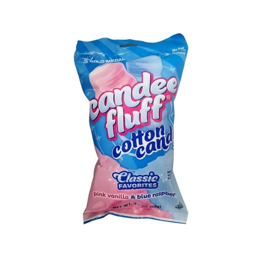 GOLD MEDAL 3051 Pink Vanilla & Blue Raspberry Candee Fluff Pre Packaged