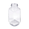 16 oz. French Square Glass Flavor Bottles