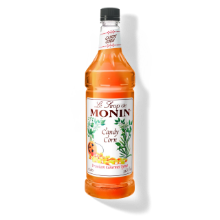 Monin Candy Corn Premium Beverage Syrup, 1 Liter