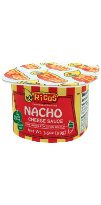 Ricos Portion Pack Nacho Cheese Sauce Cups – 3.5 oz