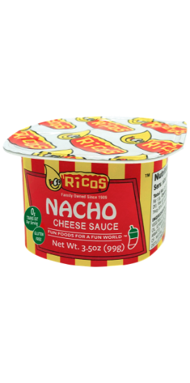 Ricos Portion Pack Nacho Cheese Sauce Cups – 3.5 oz