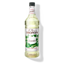 Monin Cucumber Premium Gourmet Beverage Syrup 1L