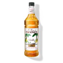 Monin Vanilla Premium Gourmet Beverage Syrup