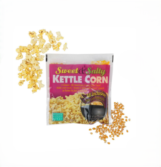 WABASH VALLEY Sweet & Salty Kettle Corn All-Inclusive Popping Kits