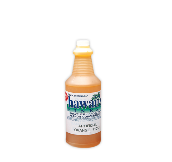 GOLD-MEDAL-1033- shave-ice- snow-cone-flavor-concentrate-ORANGE