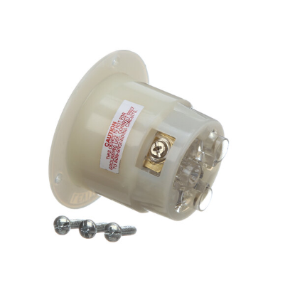 Gold Medal 47327 popcorn machine plug – OEM female receptacle for kettle leads on 2001 Citation and 2600 poppers