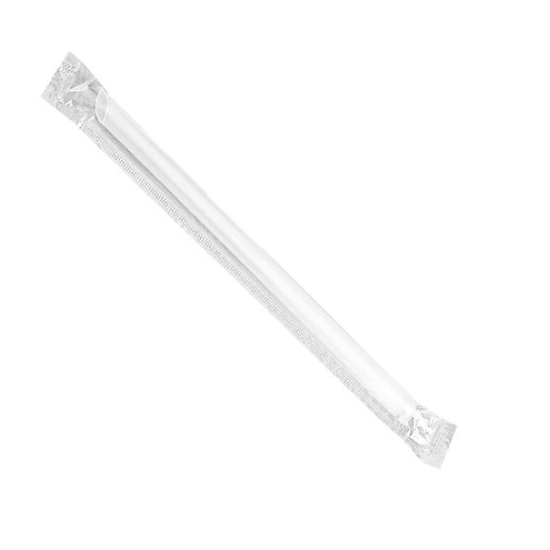MAXXI Straw, Boba Bubble Tea, Clear, 9in.
