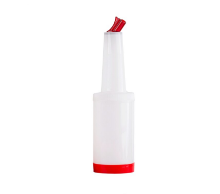 PourMaster Complete Unit Container RED TableCraft 8032A quart bar mix pourer bottle