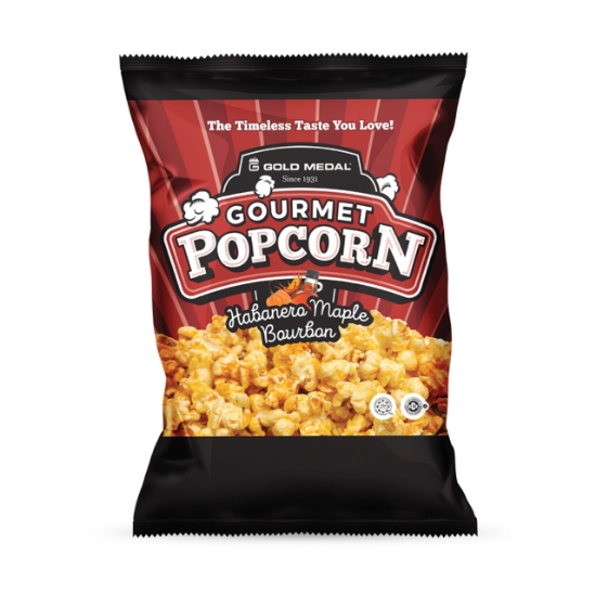 Habanero Maple Bourbon Popcorn – Gourmet Grab-and-Go Sweet Heat Snack