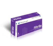 Prime Source powder free nitrile gloves black small box