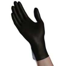 Black nitrile gloves small 1000 count case pack