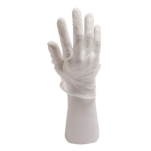 Clear vinyl gloves latex free foodservice gloves