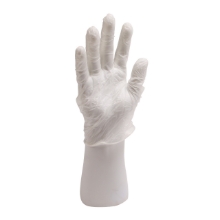 Medium powder free vinyl gloves clear disposable gloves