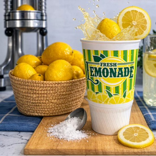 Gold Medal Lemonade Mix 25 lb bag-in-box for Lemon Shake-Ups and concession beverage service