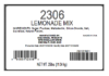 Gold Medal 2306 Lemonade Mix 25 lb (11.3 Kg) bag-in-box commercial lemonade mix for Lemon Shake-Ups INGREDIENTS INFO