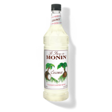 Monin coconut syrup for coffee cocktails and desserts